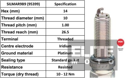 NGK SILMAR9B9