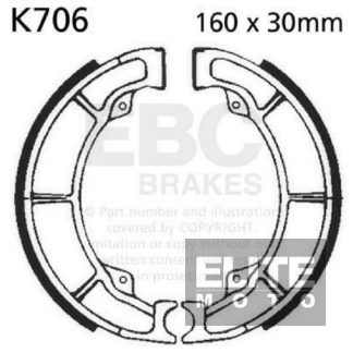 EBC Rear Brake Shoes K706