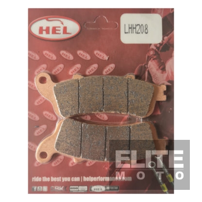 HEL LHH208 Sintered Rear Brake Pads