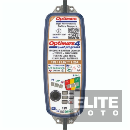 OptiMate 4 Quad Program Can-Bus Battery Charger