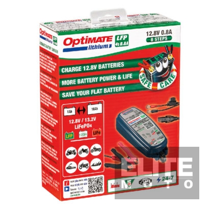 OptiMate Lithium 0.8A Battery Charger