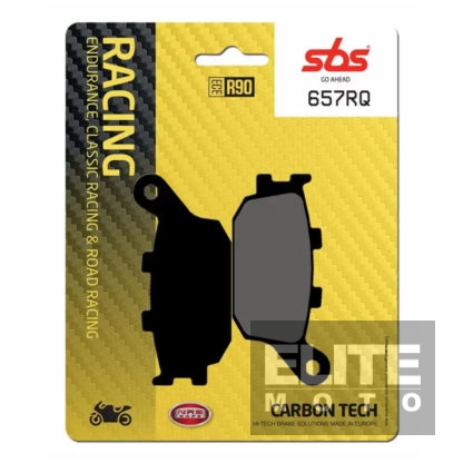 SBS 657RQ Carbon Rear Brake Pads